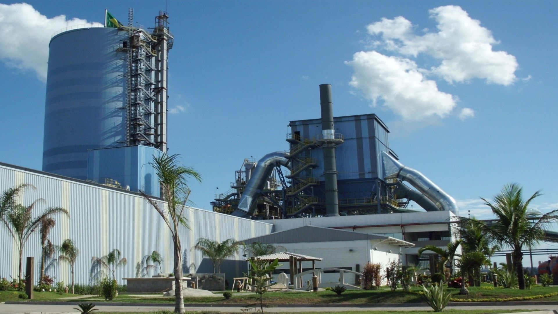 Description de la photo : Unité de broyage à Santa Cruz, Rio de Janeiro, Brésil